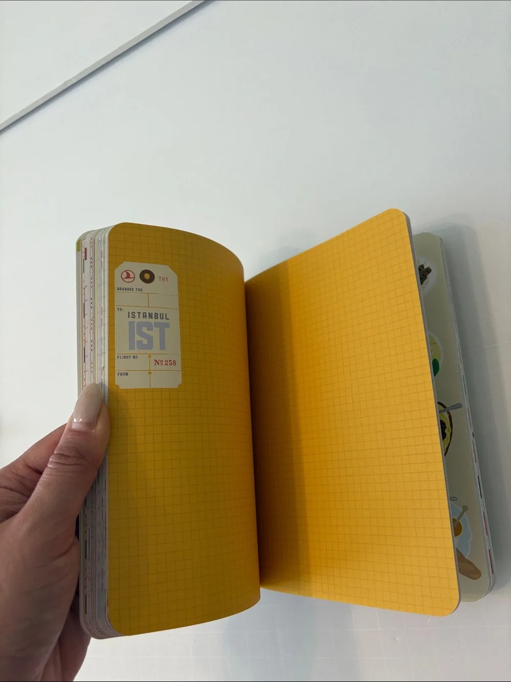 BNWT Anthropologie Stamp Collage Travel Journal